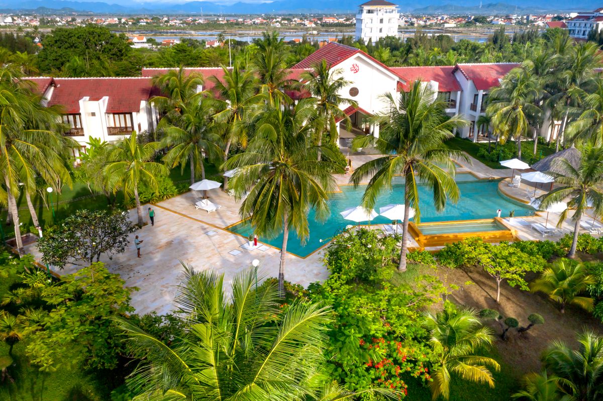 Resort pool near Royal Varuna Yacht Club